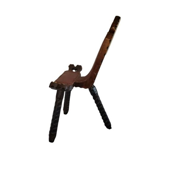 Antique Birthing Chair handmade in Spain - Picture 5 of 8